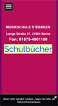 Mobile Screenshot of musikschule-steenken.de